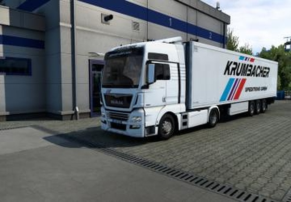 Комбо скин Krumbacher Speditionверсия 1.0 для Euro Truck Simulator 2 (v1.43.x)