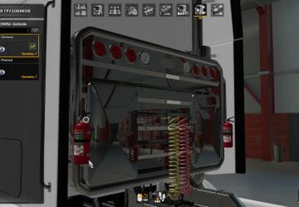 Огнетушители для грузовика Freightliner Century & Columbia С 120v1.0 для Euro Truck Simulator 2 (v1.40.x, - 1.43.x)