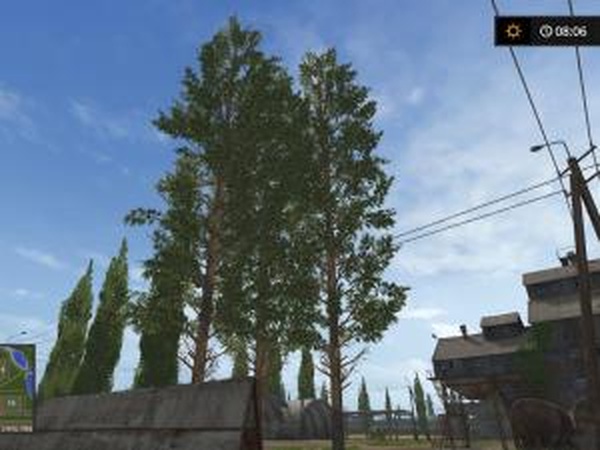 Высокие сосныверсия 2.0 для Farming Simulator 2017 (v1.4.4)