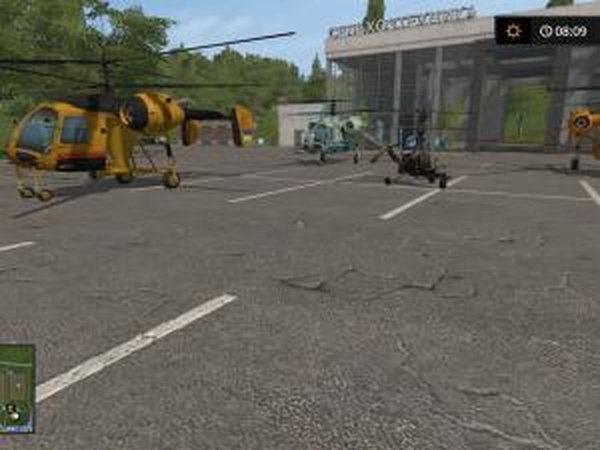 Пак Helicoptersверсия 2.0 для Farming Simulator 2017 (v1.4.4)
