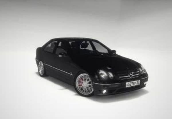 Mercedes C-Class 2006версия 3.0 для BeamNG.drive (v0.20.2)