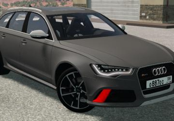 Audi RS6 Avant (C7)версия 1.0 для BeamNG.drive (v0.19)