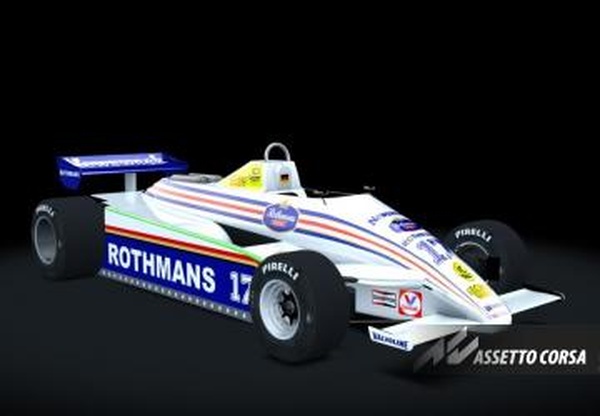 F1 1982 March 821версия 1.0 для Assetto Corsa
