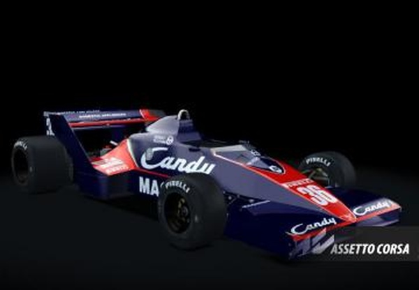 Toleman TG183Bверсия 1.0 для Assetto Corsa