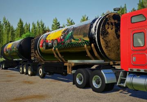 Tank Flieg Semi Bioверсия 1.0 для Farming Simulator 2019 (v1.7x)
