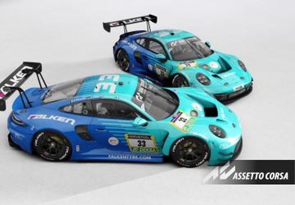 RSS GT-M Protech P92 - #33 Falken Tyres - Ravenol 24h Nurburgring 2024v1.1 для Assetto Corsa