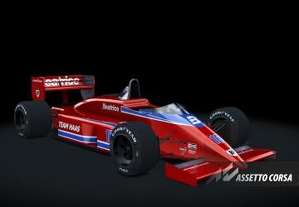 F1 1986 Lola THL2версия 1.0 для Assetto Corsa