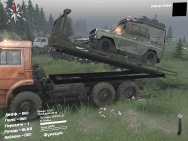 Аддоны для всех: Эвакуатор от Psix19rusверсия 1.0 для SpinTires (v03.03.16)