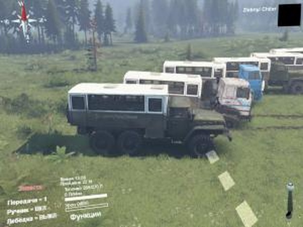 Аддоны для всех: вахта Урал Next с грузомv1.0 для SpinTires (v03.03.16)