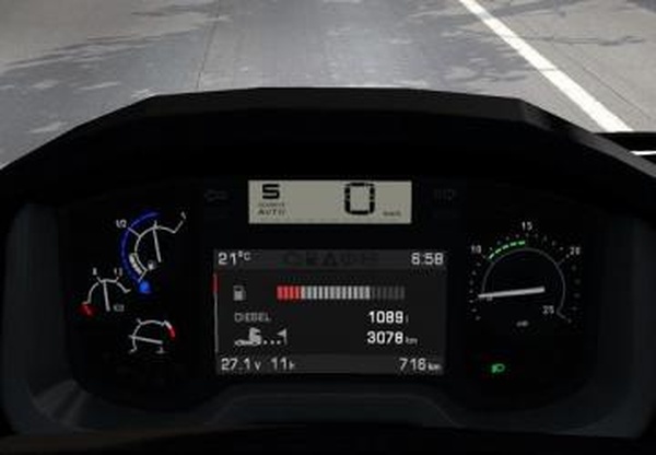 Renault Range T Dashes and Sound Packверсия 1.1 для Euro Truck Simulator 2 (v1.43.x)