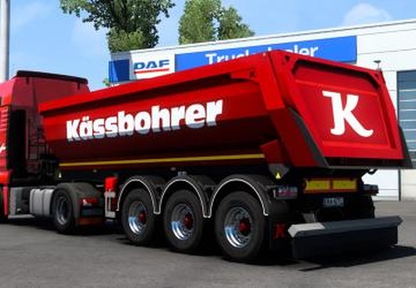Kassbohrer Tipperверсия 1.1 для Euro Truck Simulator 2 (v1.43.x)