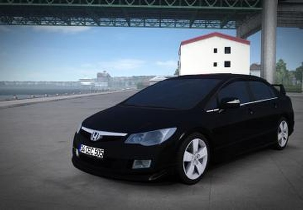 Honda Civic FD6версия 1.2 для Euro Truck Simulator 2 (v1.43.x)