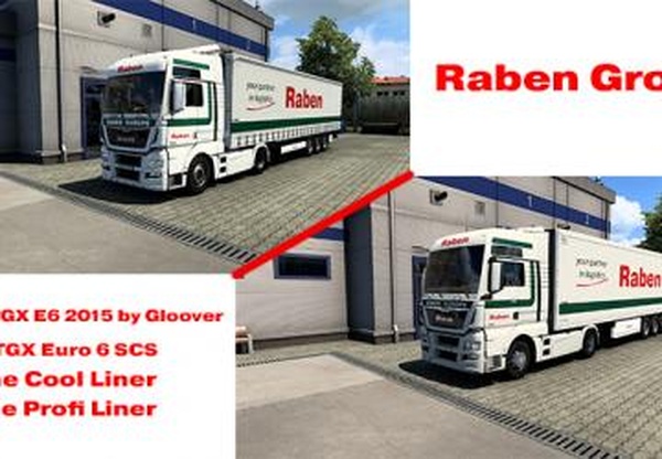 Комбо скин Rabenверсия 1.0 для Euro Truck Simulator 2 (v1.43.x)