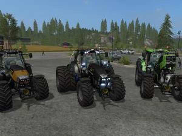 Deutz Fahr 7250 TTV WARRIORверсия 5.4.1.0 для Farming Simulator 2017 (v1.4)