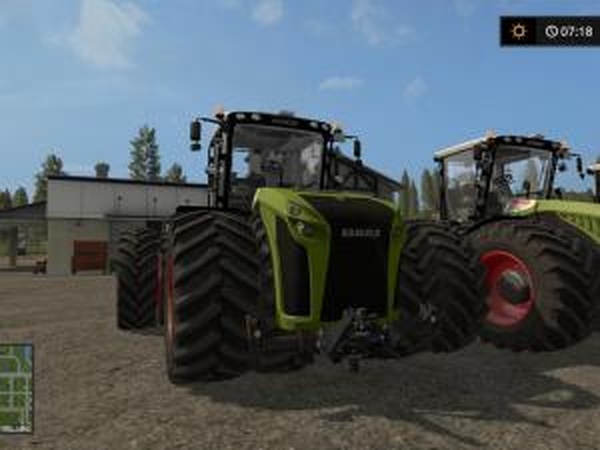 Claas Xerion 5000 Packверсия 2.0 для Farming Simulator 2017 (v1.4.4)