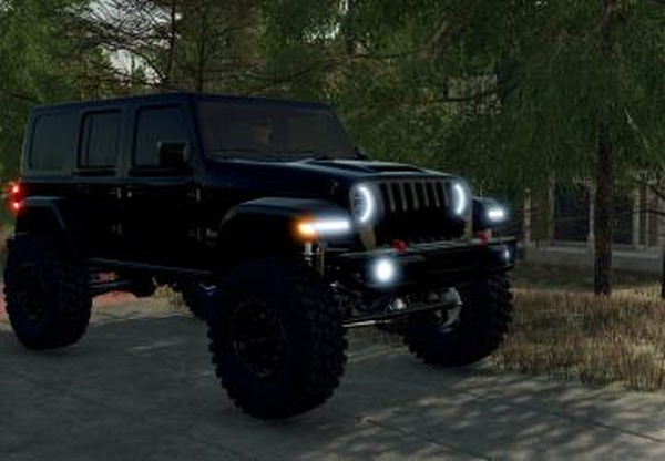 Jeep Wrangler 2020версия 1.5.0.0 для Farming Simulator 2022 (v1.13.x)