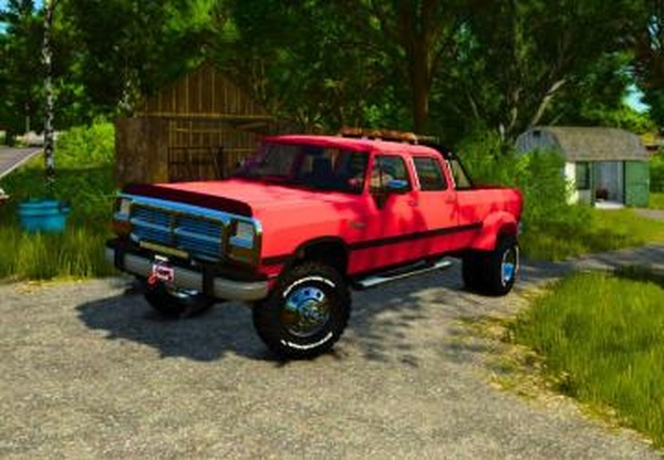 1992 Dodge Ram D 250 Crew Cabверсия 1.0.0.5 для Farming Simulator 2025