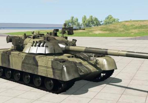Танк Т-80УДверсия 3.0 для BeamNG.drive (v0.20)