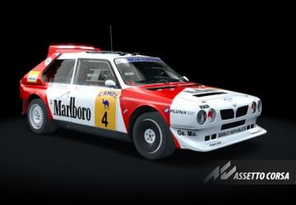 Lancia Delta S4 GrBверсия 1.0 для Assetto Corsa