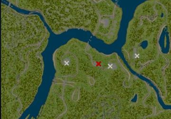 Карта «Еловые горки»версия 1.0 для Spintires: MudRunner (v14.08.19)