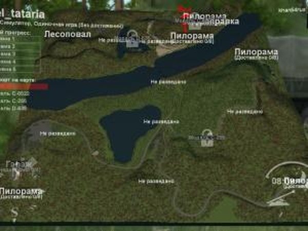 Карта «Tataria»версия 1 для SpinTires (v03.03.16)