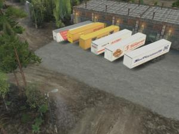 Полуприцепы-тентыверсия 1 для SpinTires (v03.03.16)