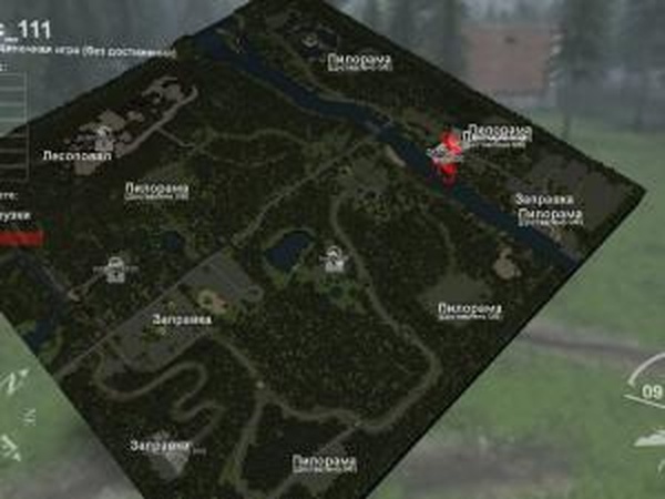 Карта «Spc 1»версия 1.1 для SpinTires (v03.03.16)