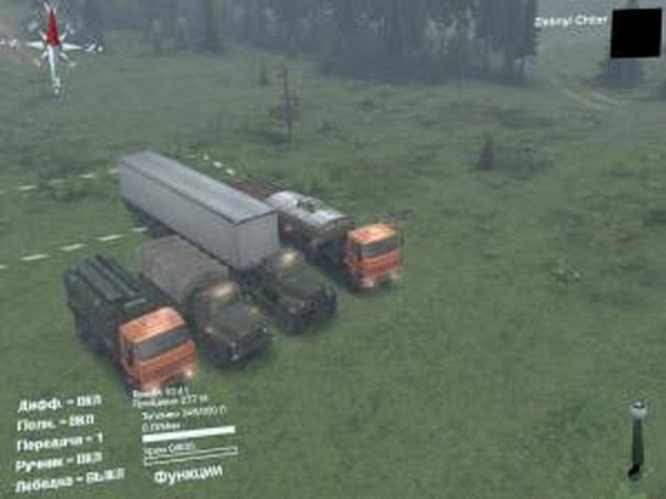 Пак дефолтных аддонов и полуприцепов с грузомv1.0 для SpinTires (v03.03.16)