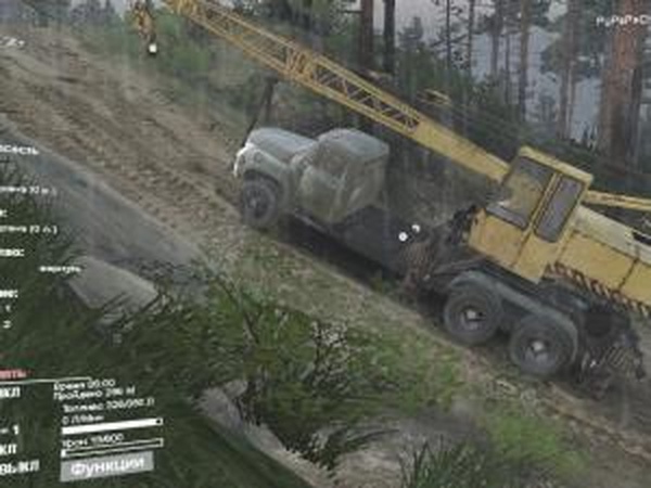 Зил-133 Г.м. КС-4561-1мверсия 1.1.2 для SpinTires (v03.03.16)