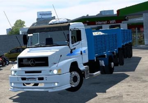Mercedes Benz LS 1634версия 1.2 для Euro Truck Simulator 2 (v1.42.x)