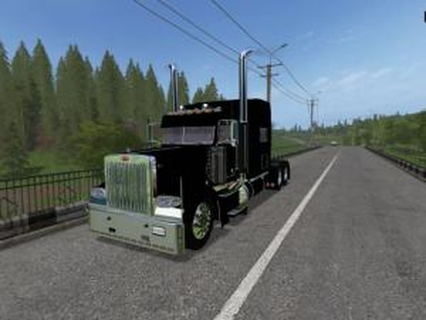 Peterbilt 388версия 1.0 для Farming Simulator 2017 (v1.4.4)