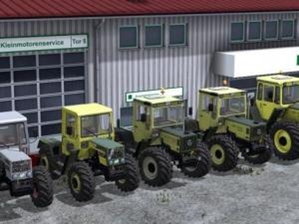 Mercedes-Benz Trac Packверсия 1.0 для Farming Simulator 2017 (v1.4.4)