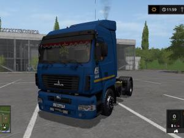 МАЗ-5440 Тягачверсия 1.1 для Farming Simulator 2017