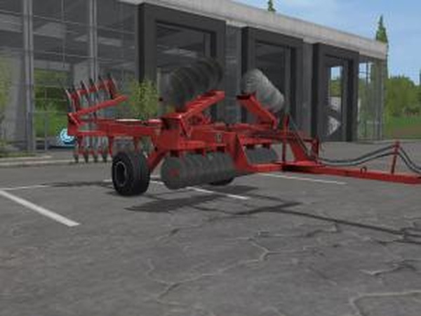 Дисковая борона Rostselmash TD700версия 1.6 для Farming Simulator 2017