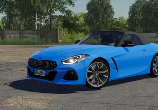 BMW Z4 M40i Roadsterверсия 1.0 для Farming Simulator 2019 (v1.7.x)
