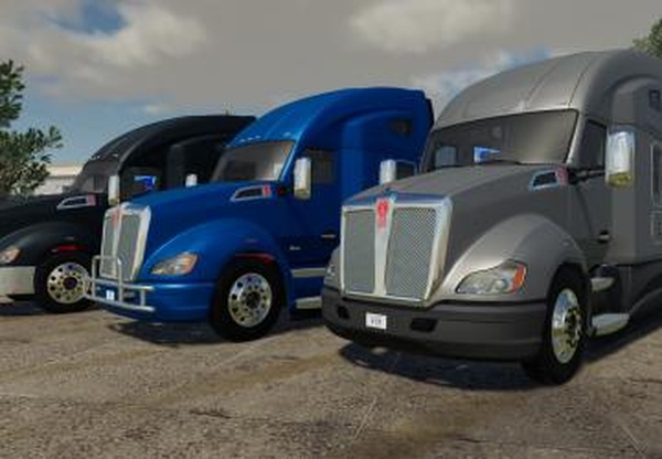 Kenworth T680версия 1.0.0.0 для Farming Simulator 2019 (v1.7.x)