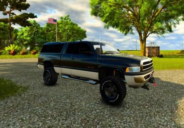 1999 Dodge Ram 2500 Club Cabверсия 1.0.0.3 для Farming Simulator 2025