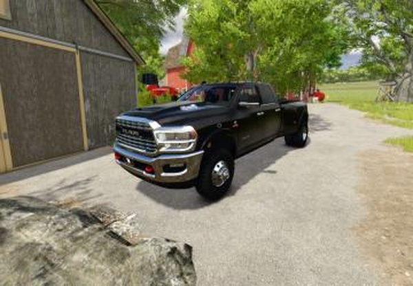 2024 Dodge Ram 3500 CrewCabверсия 1.0.1.9 для Farming Simulator 2025