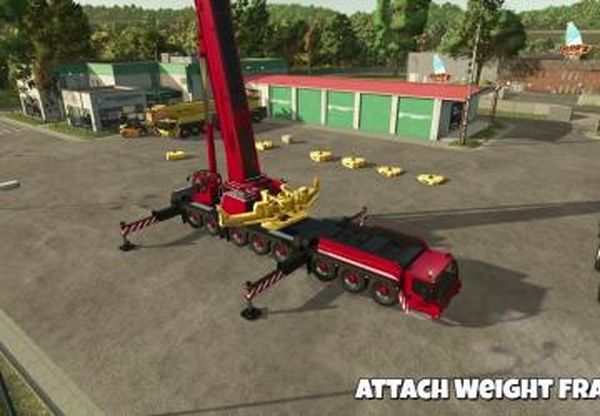 Liebherr LTM1450 Mobile Craneверсия 1.0.0.2 для Farming Simulator 2025
