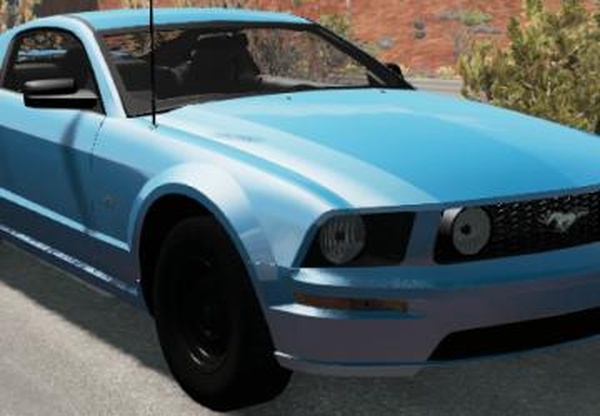2005 Ford Mustangверсия 2.0 для BeamNG.drive (v0.20)