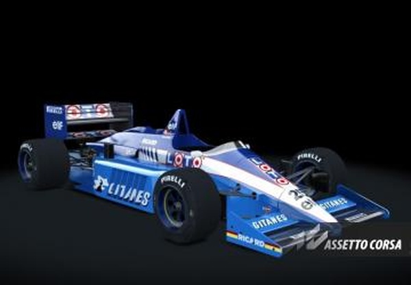 F1 1986 Ligier JS27версия 1.0 для Assetto Corsa