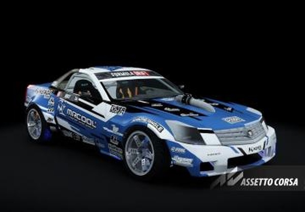 CDT - Cadillac XLR Jonathan Cash #16версия 1.1 для Assetto Corsa