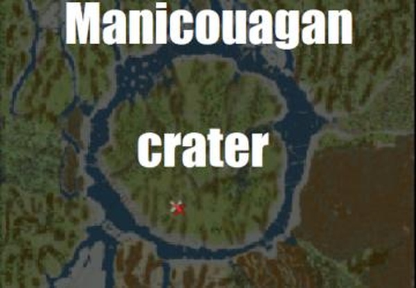 Карта «Manicouagan crater»версия 1.0 для Spintires: MudRunner (v14.08.19)