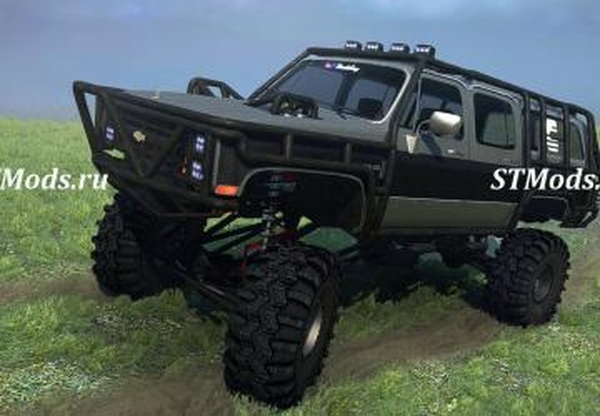 1986 Suburban (lifted af)версия 1.0 для Spintires: MudRunner (v14.08.19)
