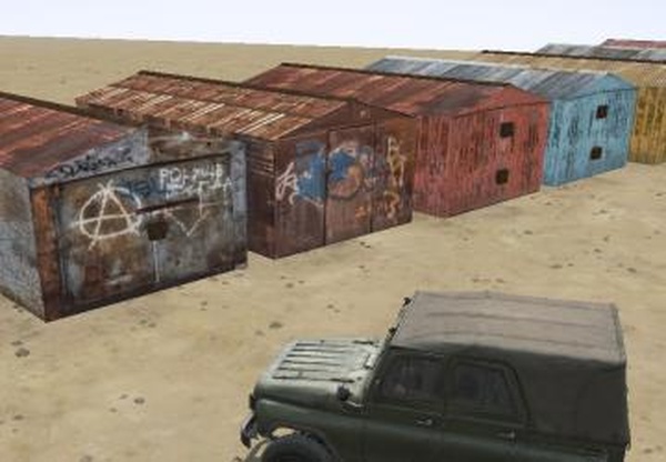 Объекты гараживерсия 1 для Spintires: MudRunner (v10.06.19)