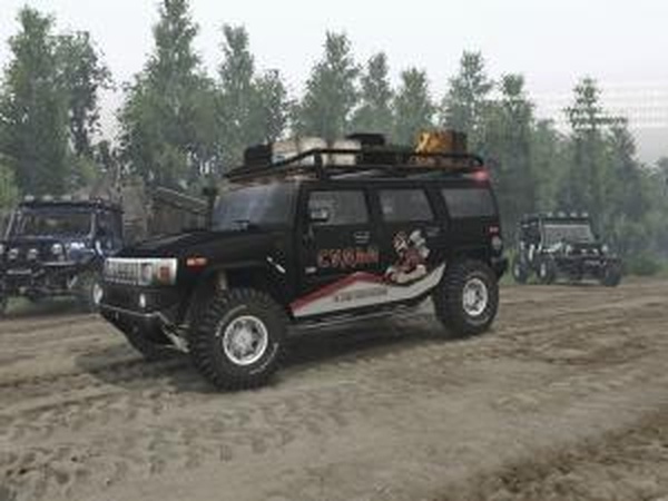 Hummer H1 и H2 «TrophyStorm»версия 1.0 для SpinTires (v03.03.16)