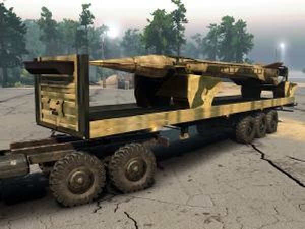 Прицеп «Raketa»версия 04.06.17 для SpinTires (v03.03.16)