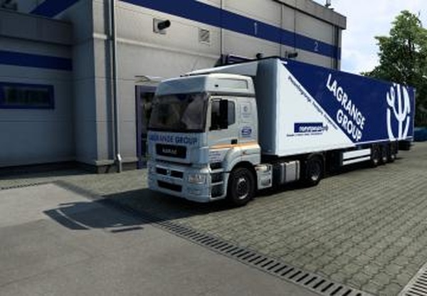 Комбо скин Lagrange Groupверсия 1.1 для Euro Truck Simulator 2 (v1.42.x, 1.43.x)