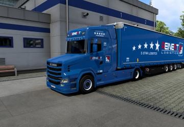 Комбо скин Reinert Scania NGверсия 1.0 для Euro Truck Simulator 2 (v1.42.x)