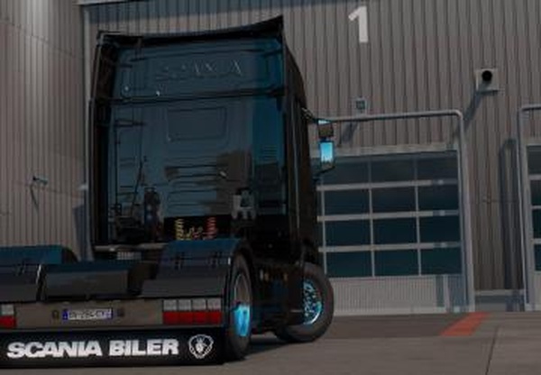 Mudflap Scania Packверсия 1.1 для Euro Truck Simulator 2 (v1.40.x, - 1.43.x)